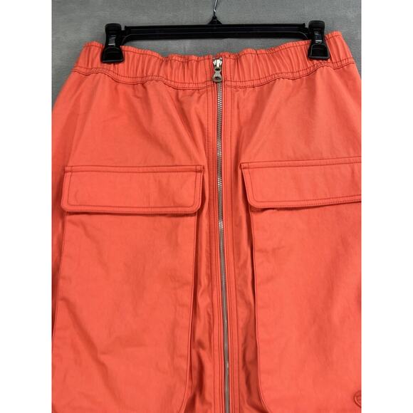 Free People DIESEL O-MIRT CARGO SKIRT Size IT 40 Coral - Picture 4 of 13